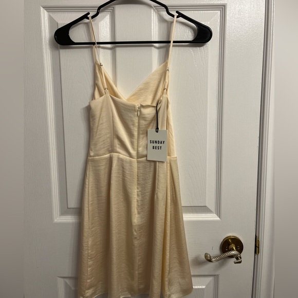 Aritzia Petite Sunday Best Cowl Neck Dress Size 00 - Picture 3 of 6